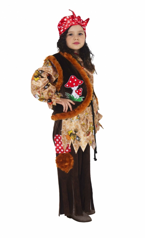 Карнавальный костюм Баба Яга, рост 122 см фото